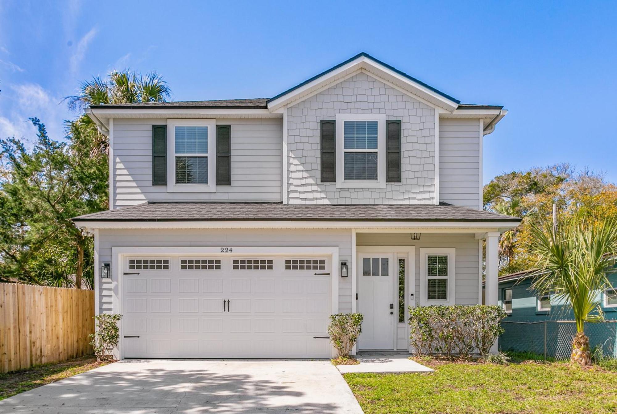 3 Minutes To Beach, 9 Minutes To Mayo Clinic, King Bed, Sleeps 8 Villa Jacksonville Beach Exterior photo