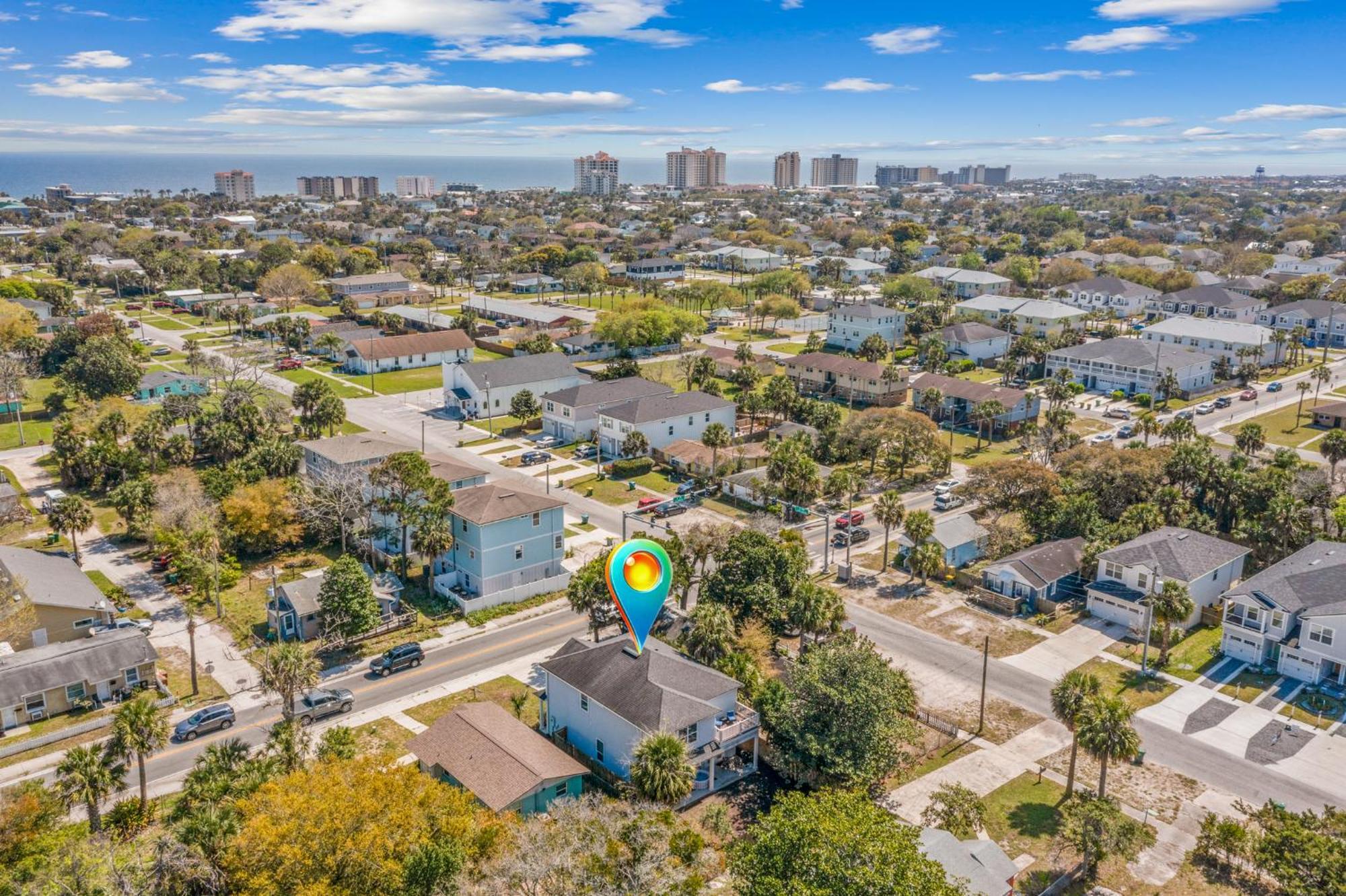 3 Minutes To Beach, 9 Minutes To Mayo Clinic, King Bed, Sleeps 8 Villa Jacksonville Beach Exterior photo
